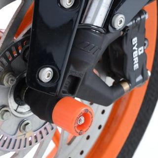 R&G Fork Protectors for KTM 125 Duke '11-'23 ,200 duke '12-, 390 Duke '13-'23, RC125/200 '14- RC390 '14-'21, 250 Duke '17-, Husqvarna Vitpilen/ Svartpilen 401 '18- & Svartpilen 125 '21-