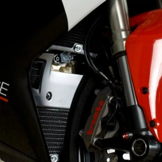 R&G Radiator Guards (2piece) for Ducati 848, 1098 and 1198 '07 - Black