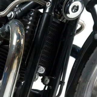 R&G Oil Cooler Guard For Triumph Bonneville '06 - Black