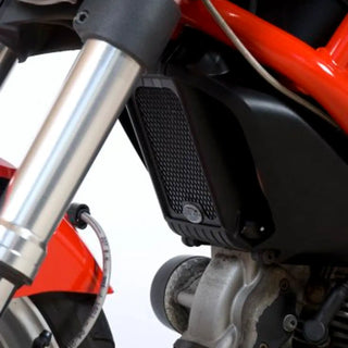 R&G Oil Cooler Guard for Ducati Monster 1100 / 1100S / 1100EVO & 795/796 '09 - Black