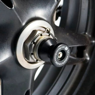 R&G Spindle Sliders for Triumph Sprint ST '05-, Speed Triple '97- '10, Daytona 955i & (T)595