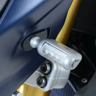 R&G Front Indicator Adapter Kit suit the Yamaha YZF-R125 '14-'18, Genata XRZ125 '13-, BMW S1000R '14-, BMW G310R/GS '17- and BMW R1200RS '15-