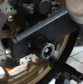 R&G Swingarm Protectors for Yamaha YZF-R25 '14-, MT-25 '15- and the YZF-R3 '15- models