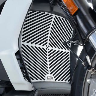 R&G Brushed Aluminium Radiator Guard for the Ducati X-Diavel '16-