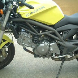 R&G Crash Protectors - Classic Style for the Raptor 650 model, and are top/front mounted