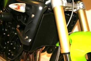 R&G Radiator Guardsfor Triumph Street Triple and Street Triple R '07-'12 - Black