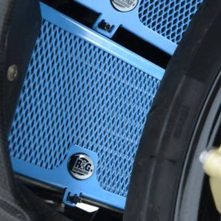 R&G Oil Cooler Guard for BMW S1000RR '10-'18, S1000XR '15-'19, S1000R '14-'20 and BMW HP4 OCG0005BLUE - Blue