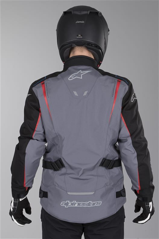 Alpinestars Mens Yokohama Drystar Jacket Dark Grey/Red/Black