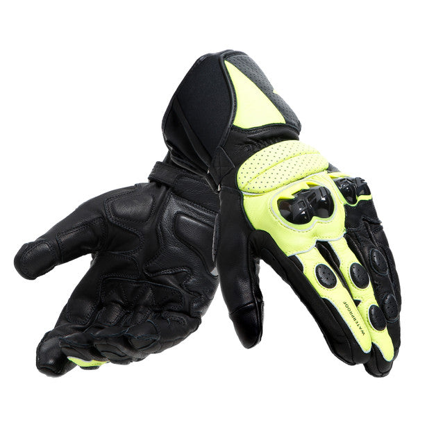 Dainese Impeto D-Dry Gloves - Black/Fluo-Yellow