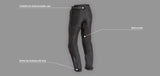 Ixon Cool Air Textile Pants - Black