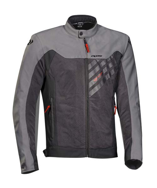 Ixon Orion Jacket - Anthracite/Grey Red