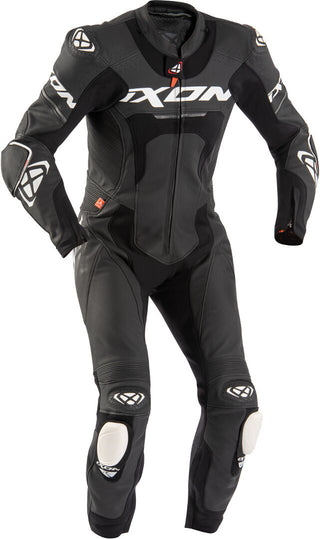 Ixon Jackal One Piece Leather Suit - Black