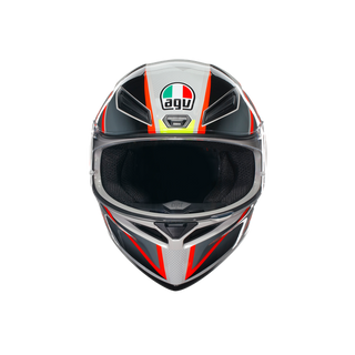 AGV K1 S Blipper Helmet - Grey/Red