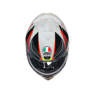 AGV K1 S Blipper Helmet - Grey/Red