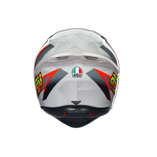 AGV K1 S Blipper Helmet - Grey/Red