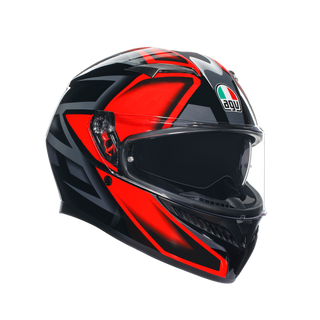 AGV K3 Compound Helmet - Black/Red