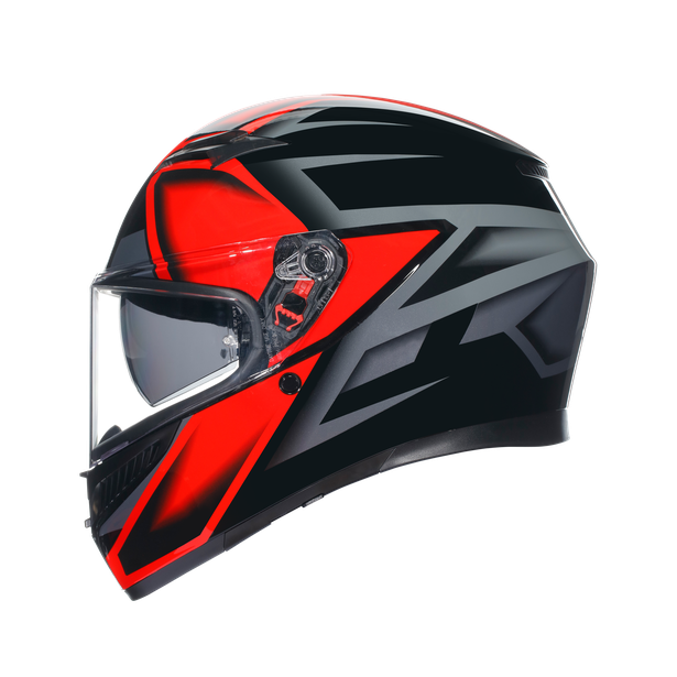 AGV K3 Compound Helmet - Black/Red