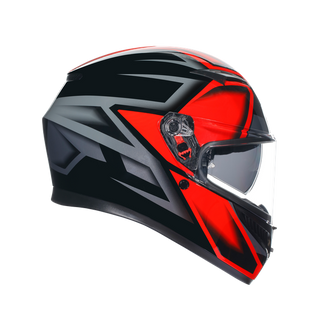 AGV K3 Compound Helmet - Black/Red