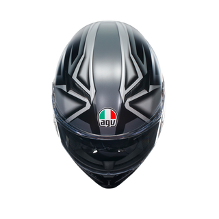 AGV K3 Compound Helmet - Matt Black/Grey