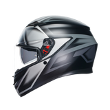 AGV K3 Compound Helmet - Matt Black/Grey