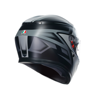 AGV K3 Compound Helmet - Matt Black/Grey