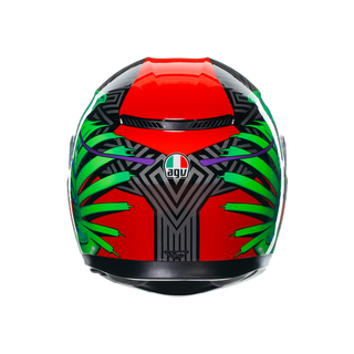 AGV K3 Kamaleon Helmet - Black/Red/Green