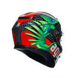 AGV K3 Kamaleon Helmet - Black/Red/Green