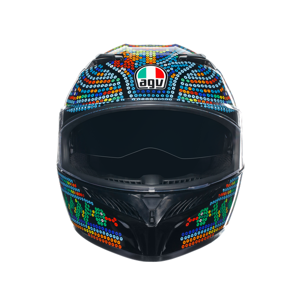 agv k3 rossi mugello SV Helmet with Aero Spoiler and Ultravision visor Mugello Valentino Rossi Helmet 2018