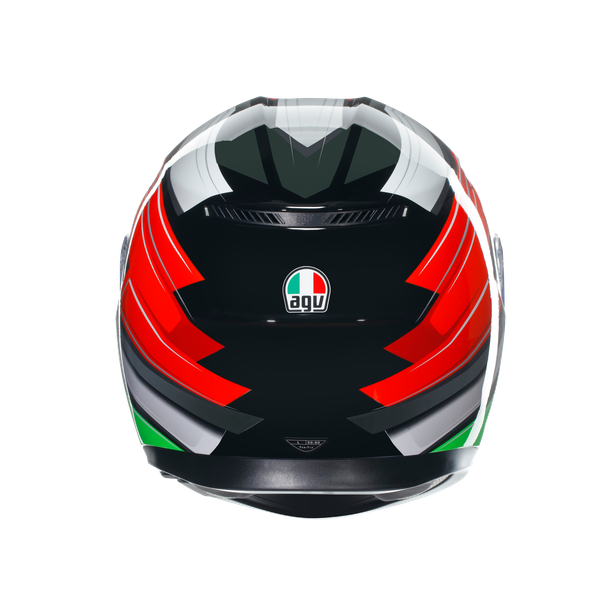 AGV K3 Wing Helmet - Black/Italy