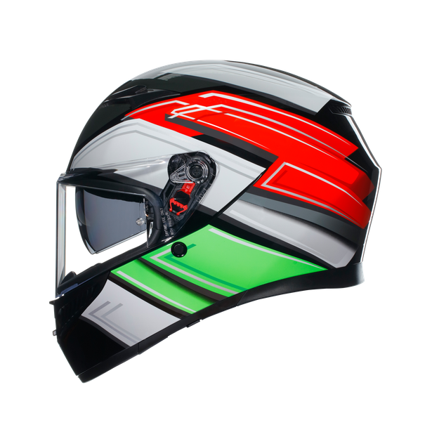 AGV K3 Wing Helmet - Black/Italy