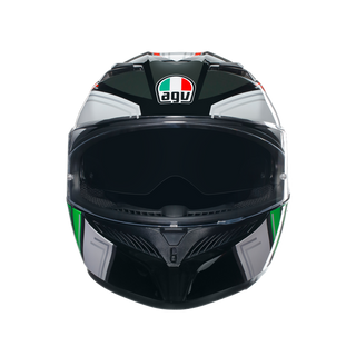 AGV K3 Wing Helmet - Black/Italy