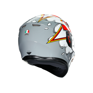 AGV K3 SV Bubble Helmet - Grey/White