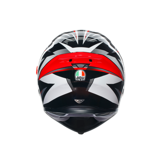 AGV K5 S Plasma Helmet - White/Black/Red