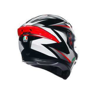 AGV K5 S Plasma Helmet - White/Black/Red