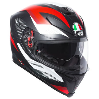 AGV K5 S Marble Red Helmet - MotoHeaven