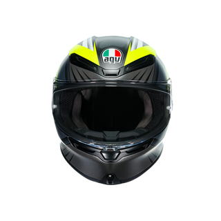 AGV K6 Excite Helmet - Camo/Yellow