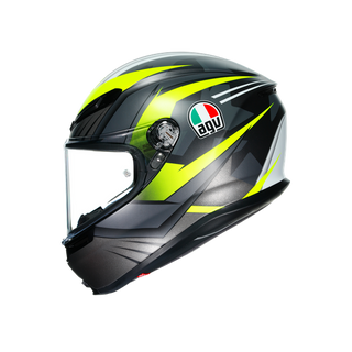 AGV K6 Excite Helmet - Camo/Yellow