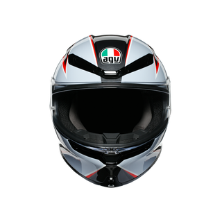 AGV K6 Flash Helmet - Matt Black/Grey/Red