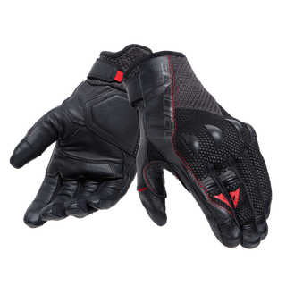 Dainese Karakum Ergo-Tek Gloves - Black/Black