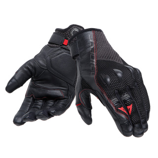 Dainese Karakum Ergo-Tek Magic-Connection Gloves - Black/Black