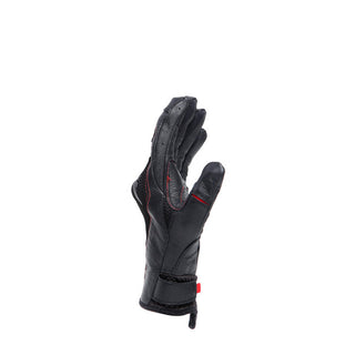 Dainese Karakum Ergo-Tek Magic-Connection Gloves - Black/Black