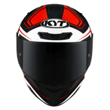 KYT TT-Course Overtech Helmet - Black Orange