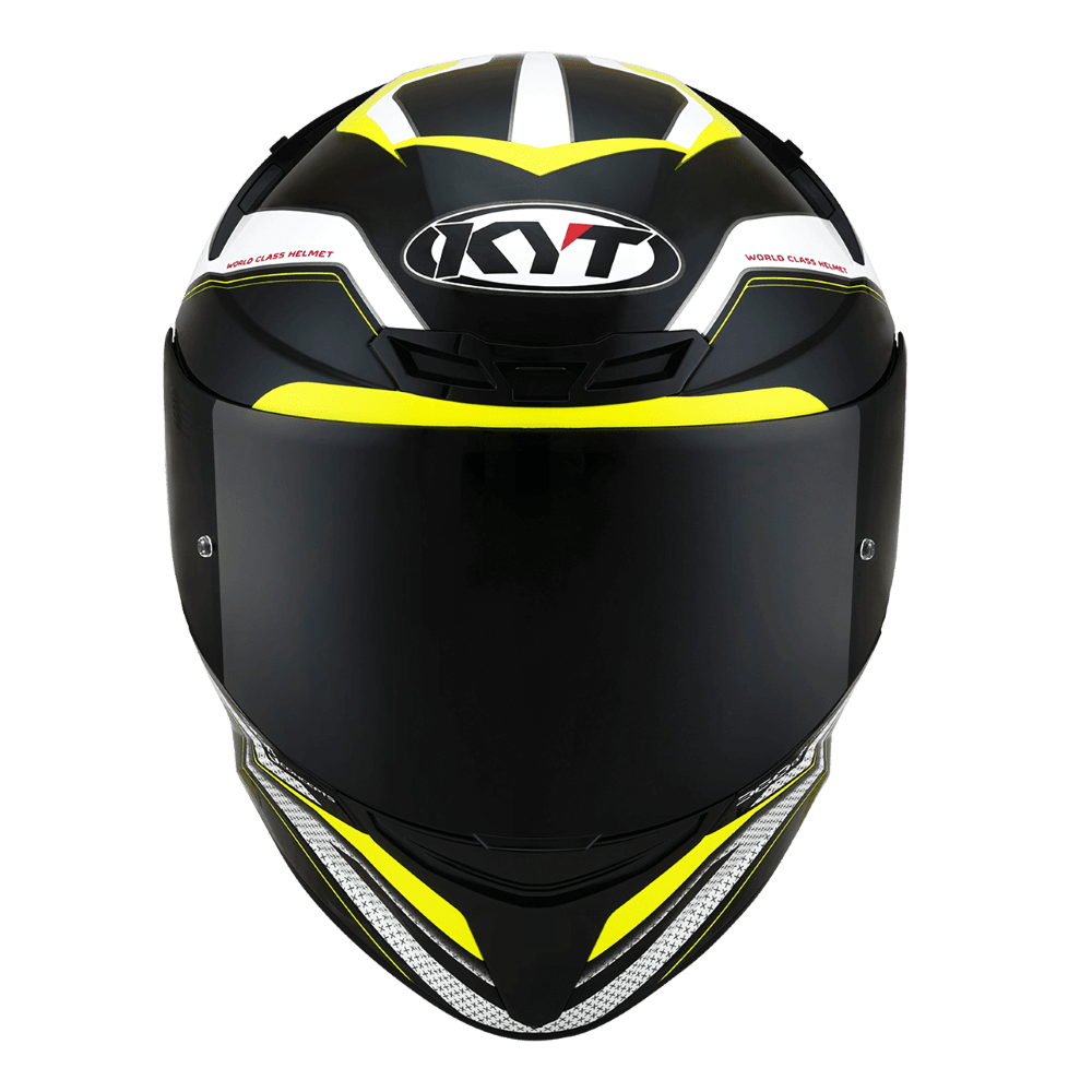 KYT TT-Course Grand Prix Black Yellow
