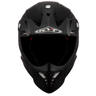 KYT Skyhawk Helmet - Plain Matte Black