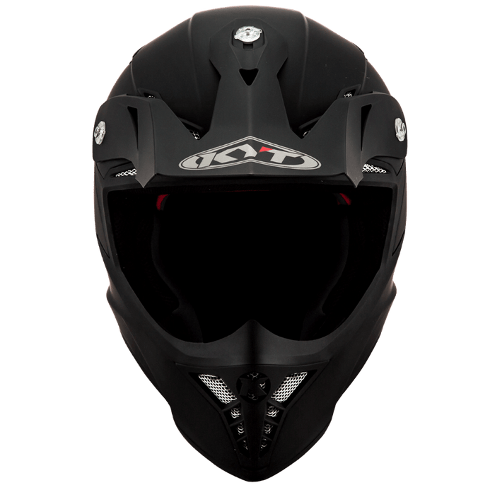 KYT Skyhawk Helmet - Plain Matte Black