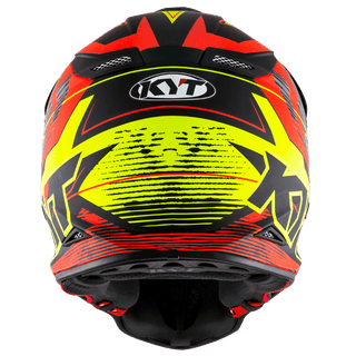 KYT Skyhawk Digger Helmet - Matte Yellow Orange