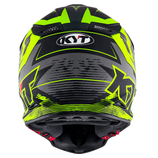 KYT Skyhawk Digger Helmet - Matte Grey Yellow