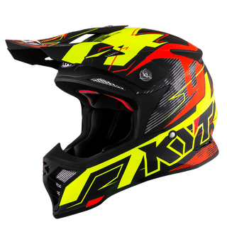 KYT Skyhawk Digger Helmet - Matte Yellow Orange