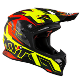 KYT Skyhawk Digger Helmet - Matte Yellow Orange