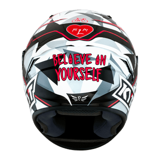 KYT NF-R Espargaro Helmet - Fuxia